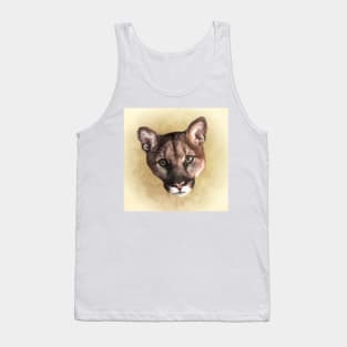 Mountain lion Tank Top